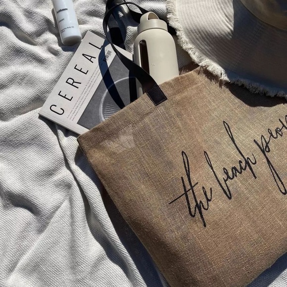 The Beach People Jute Tote - Picture 5 of 5